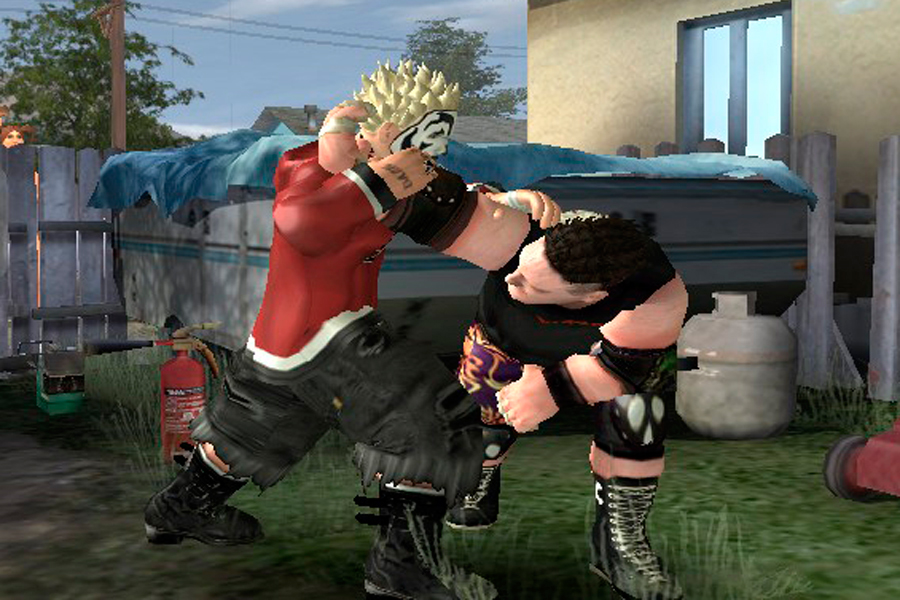 Insane Clown Posse in Backyard Wrestling: Don’t Try This At Home