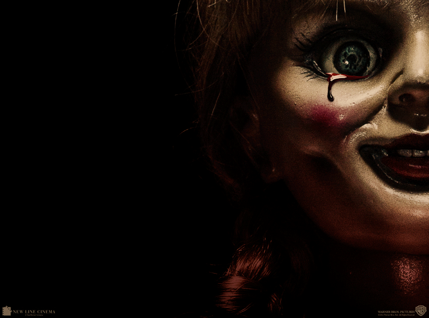 annabelle creepy doll from the conjuring gets her own scary