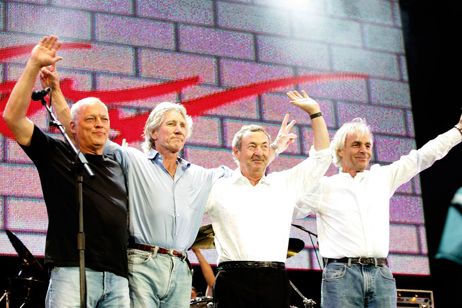 Roger Waters and Dave Gilmour