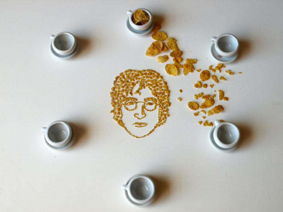 These Cornflake Portraits Of John Lennon, Michael Jackson And More Are Pretty Awesome