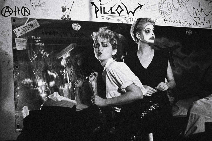 Madonna's first ever performance at Danceteria, 1985