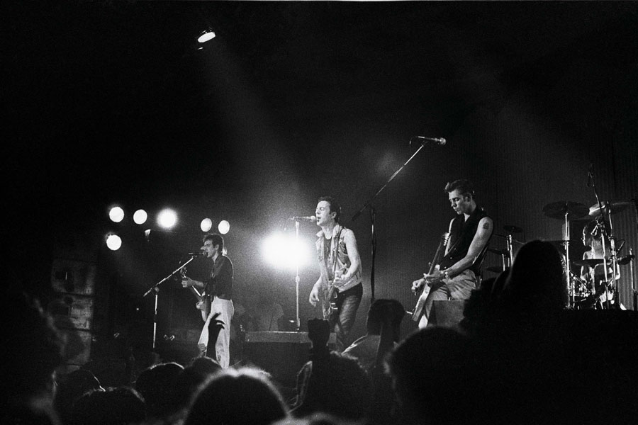 The Clash live at Bonds International Casino in Times Square, 1981