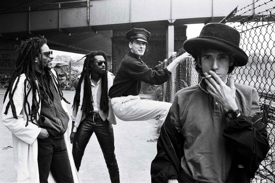Big Audio Dynamite in West London, 1984