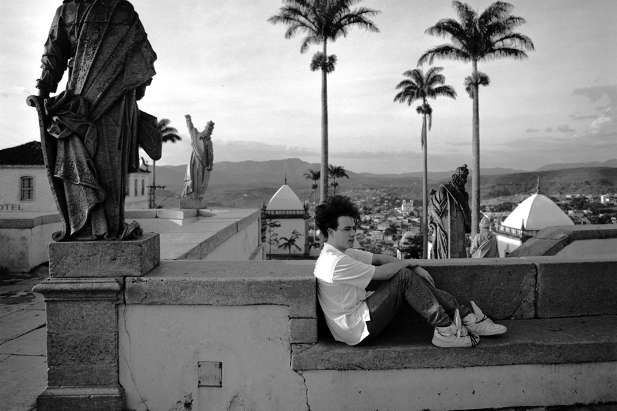 Robert Smith of The Cure, Brazil, 1987