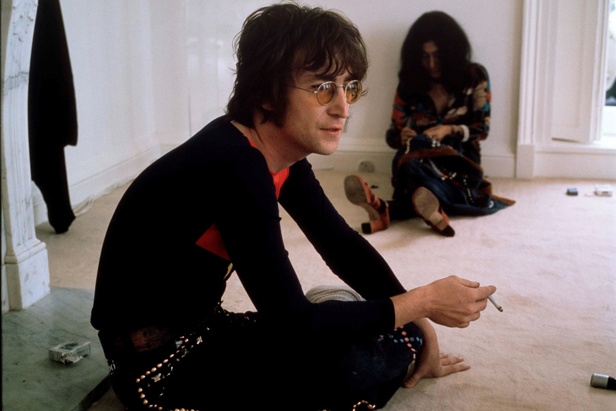 John Lennon and Yoko Ono, Berkshire, 1971