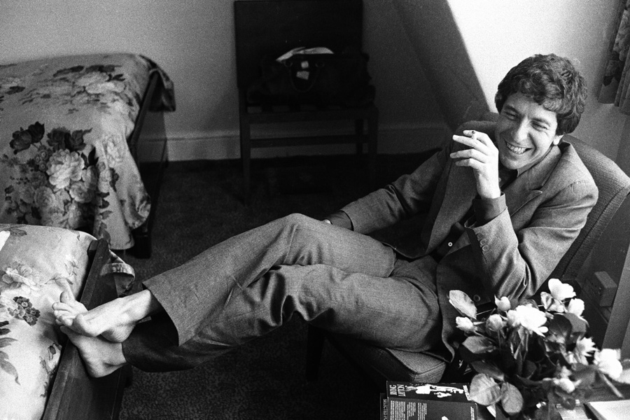 Leonard Cohen, London, 1974