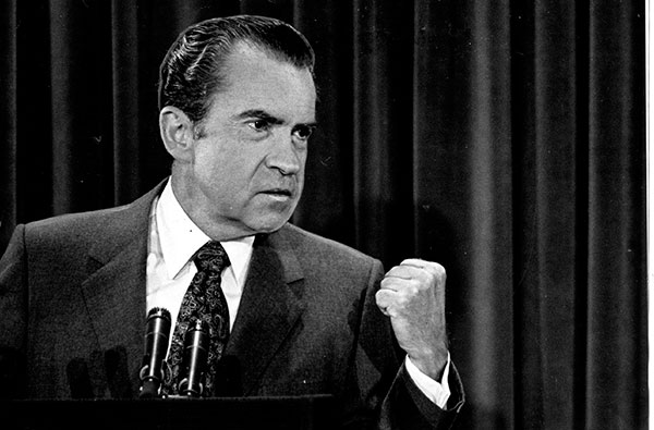 Richard Nixon had government spies placed on Lennon