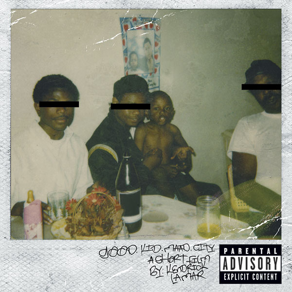 8. Kendrick Lamar - 'Good Kid M.A.A.D. City' (2012)