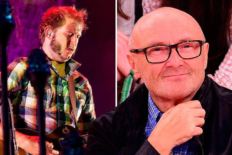 Phil Collins and Bon Iver