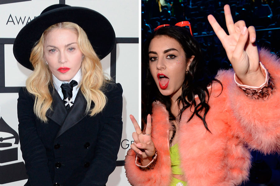 Madonna and Charli XCX