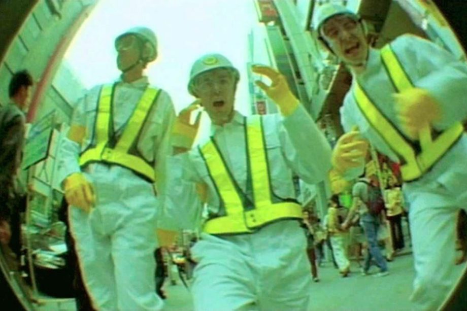 Beastie Boys larking around
