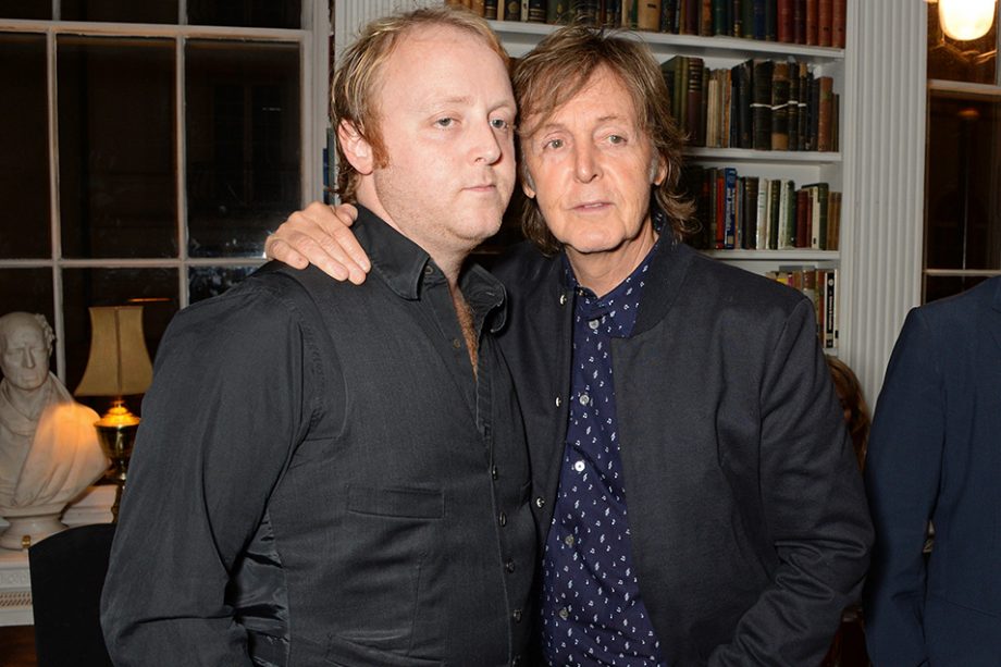 Paul McCartney, Linda McCartney & James McCartney