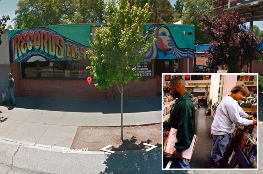 DJ Shadow, 'Entroducing…' – Records, 1618 Broadway, Sacramento CA