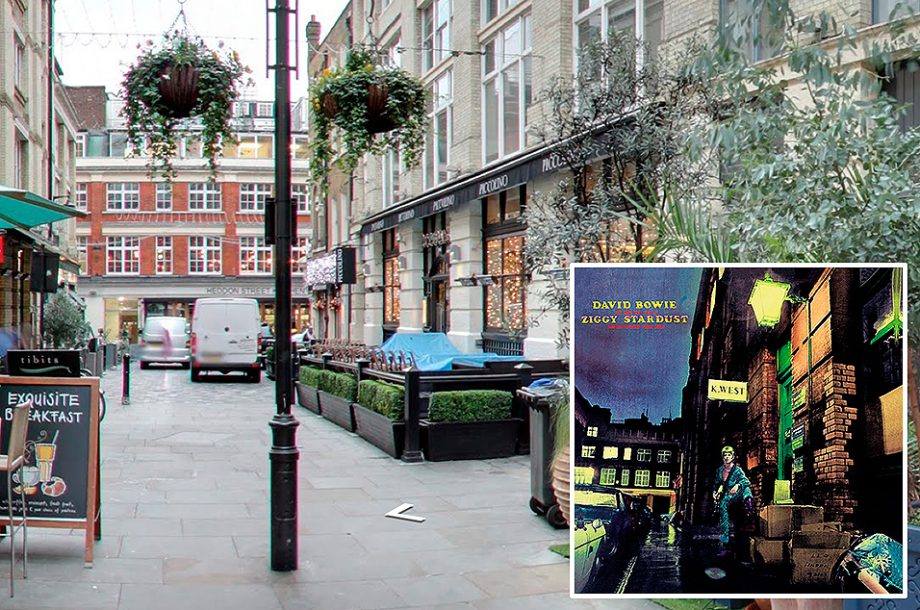 David Bowie, 'The Rise And Fall Of Ziggy Stardust' – 23 Heddon St, London