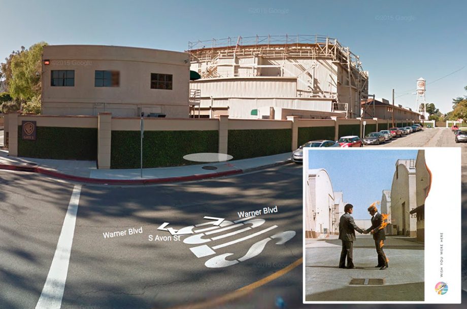 Pink Floyd, 'Wish You Were Here' - Warner Bros Studio complex, California