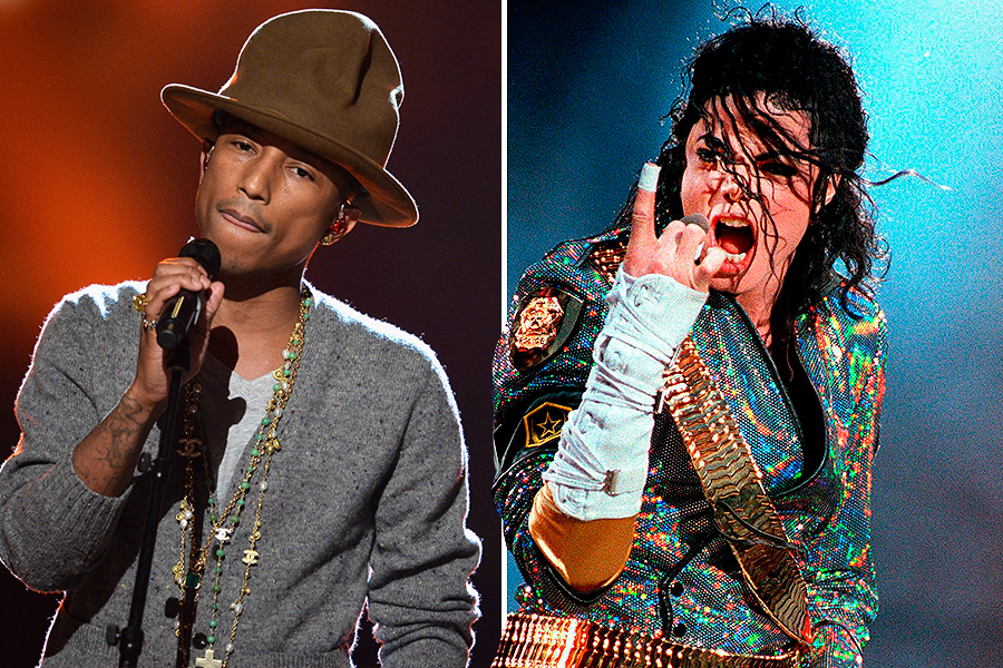 Pharrell and Michael Jackson