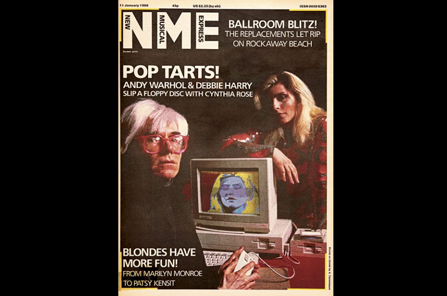 25. Debbie Harry and Andy Warhol - January 11, 1986