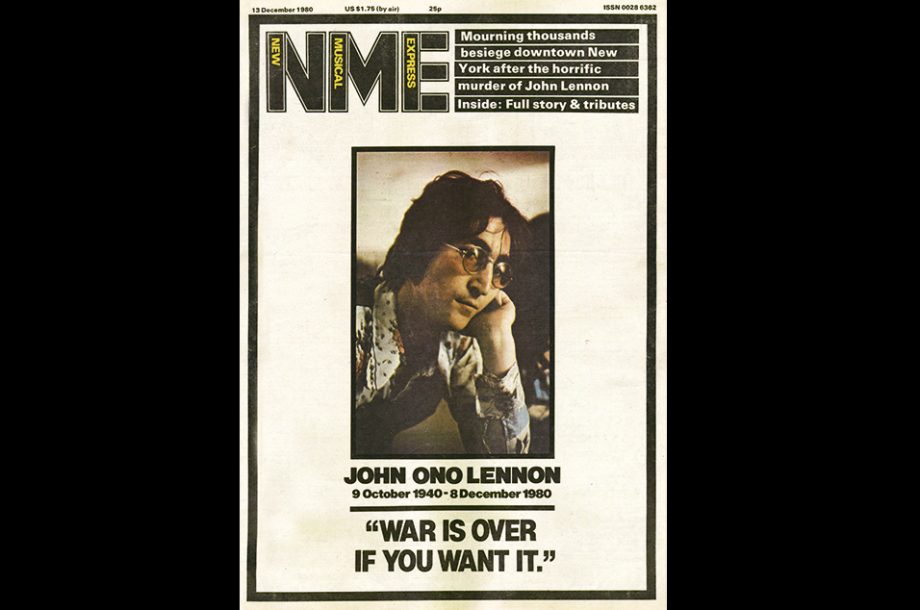 16. John Lennon - December 13, 1980