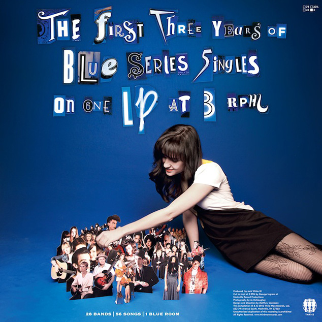 Various, '...Blue Series' – 56 songs on one LP