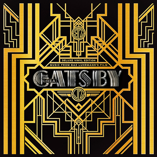 Various, 'The Great Gatsby' soundtrack – metalised platinum and gold vinyl