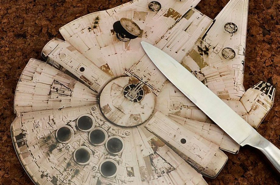 Millennium Falcon Chopping Board