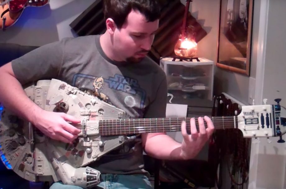 Millennium Falcon Guitar