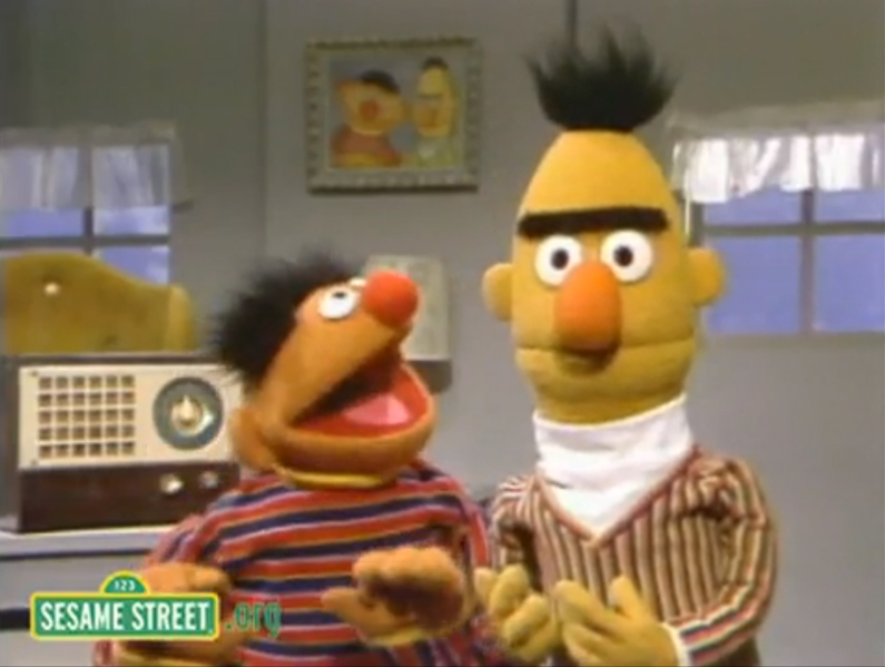 sesame street producer bert and ernie have no sexual orientation