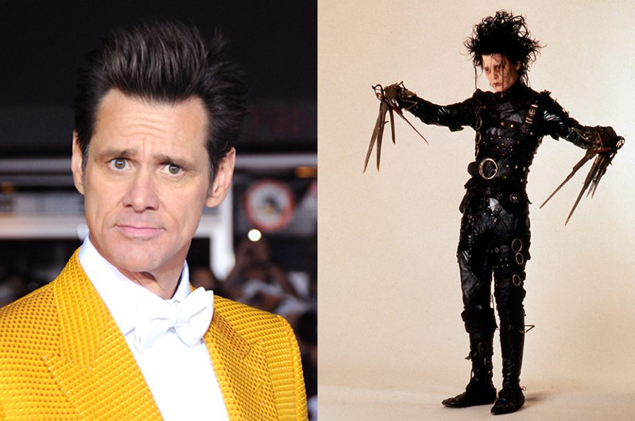 Jim Carrey as Edward Scissorhands in ‘Edward Scissorhands’.