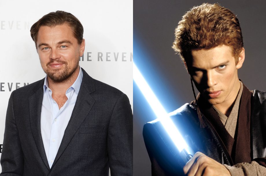 Leonardo DiCaprio as Anakin Skywalker in ‘Star Wars’.