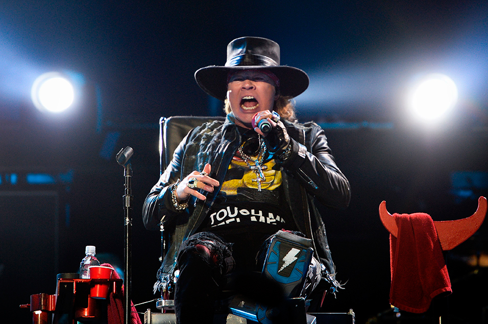 Axl Rose roadie yellow jacket mission