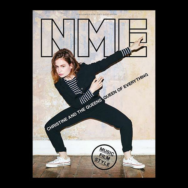 Christine & The Queens on the cover of NME