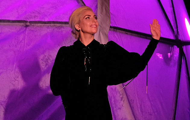 Lady Gaga at Westfield 5