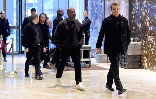 Kanye at Trump Tower