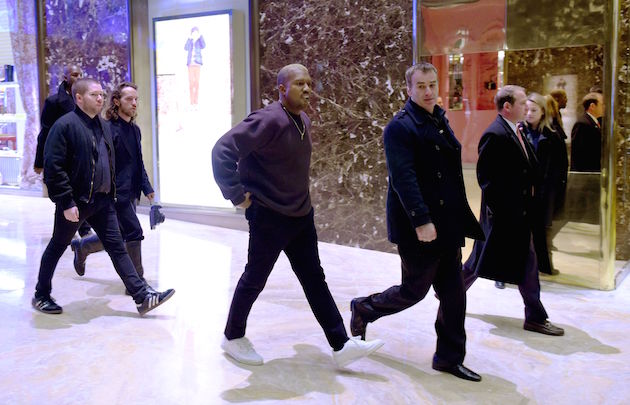 Kanye at Trump Tower