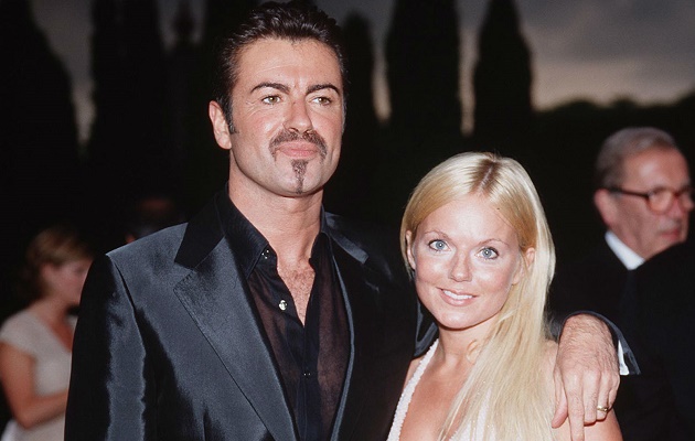 George Michael and Geri Halliwell in 2001