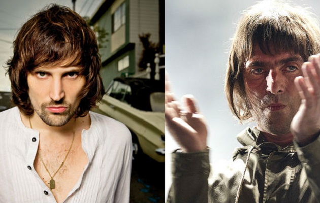 Kasabian's Serge Pizzorno and Liam Gallagher