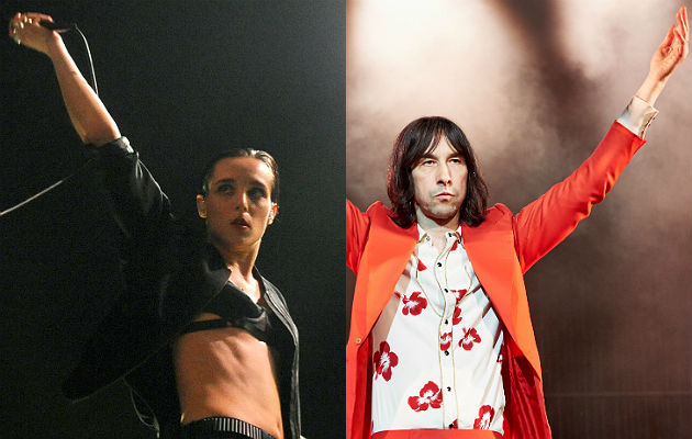 Jehnny Beth and Bobby Gillespie