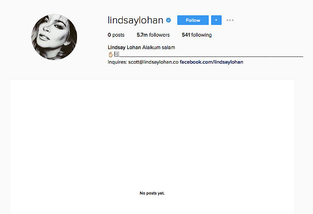 Lindsay Lohan's Instagram