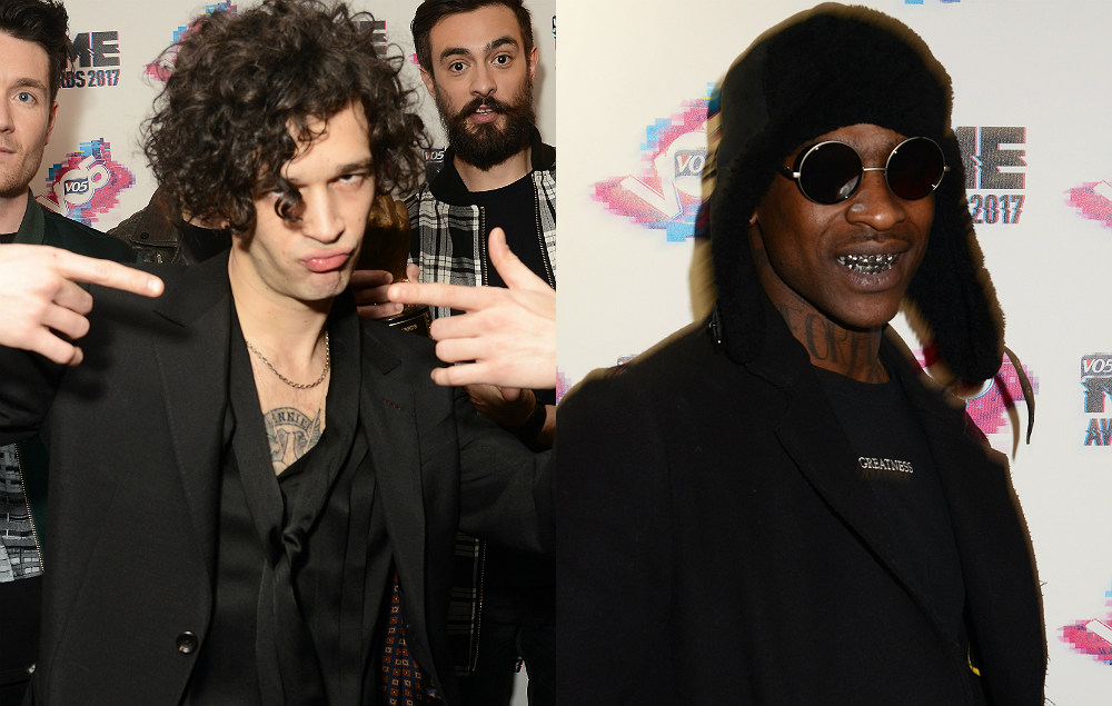 The 1975's Matt Healy and Skepta