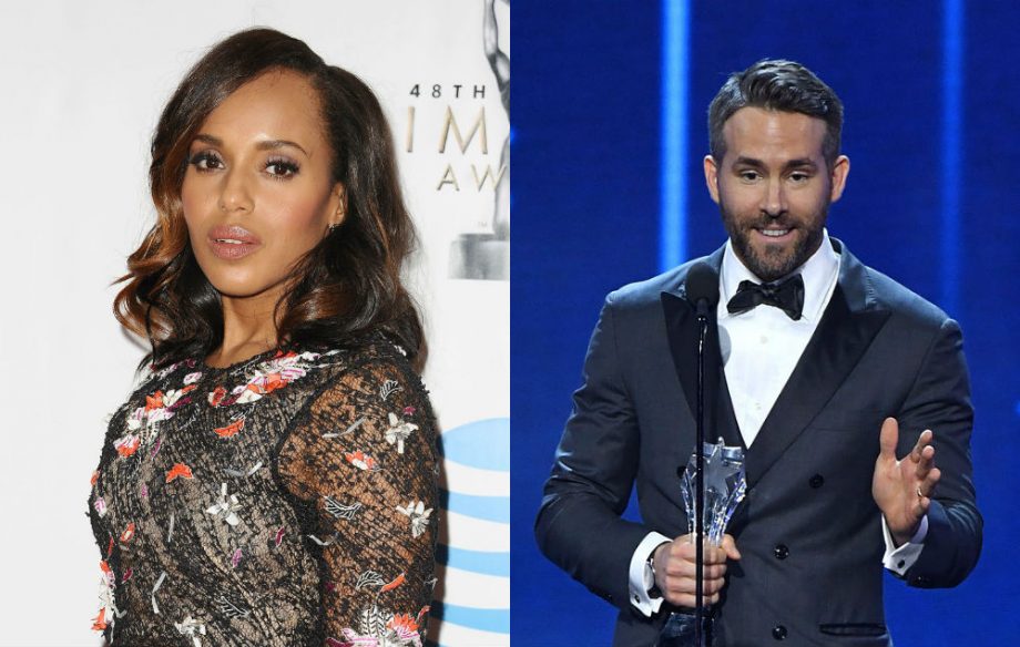 Deadpool, Kerry Washington, Ryan Reynolds