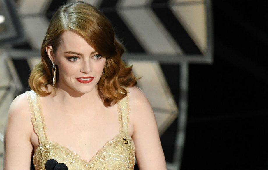 Emma Stone at the Oscars 2017