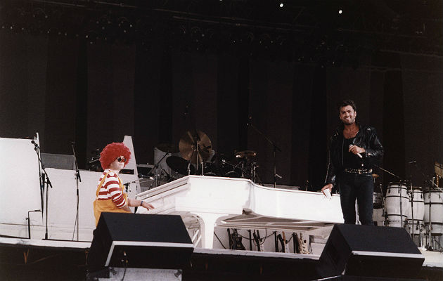 Sir Elton and George Michael