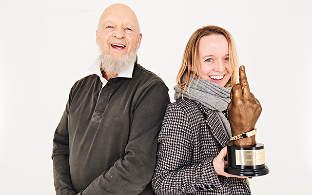 Michael and Emily Eavis NME Awards 2017