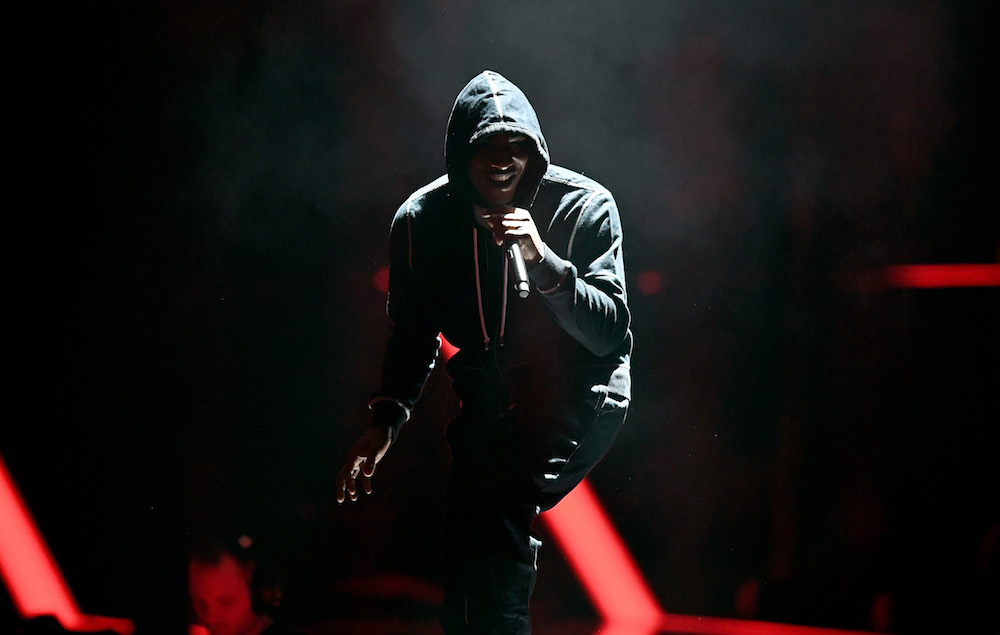 Skepta at the BRITs 2017