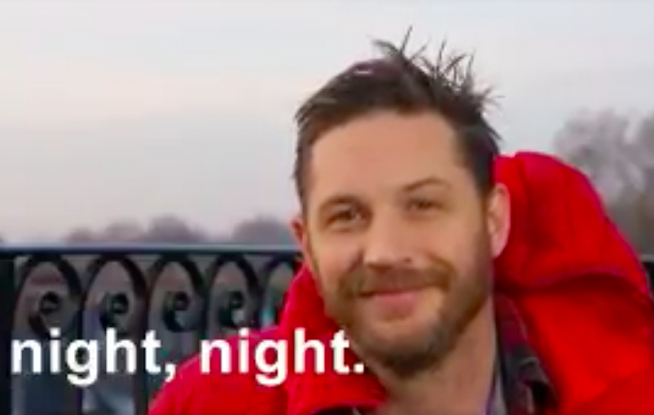Tom Hardy reads a CBeebies bedtime story