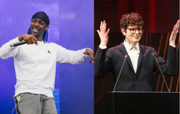 JME and Simon Amstell