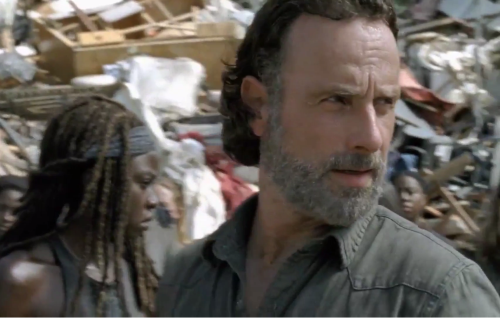 Andrew Lincoln as Rick Grimes in 'The Walking Dead'