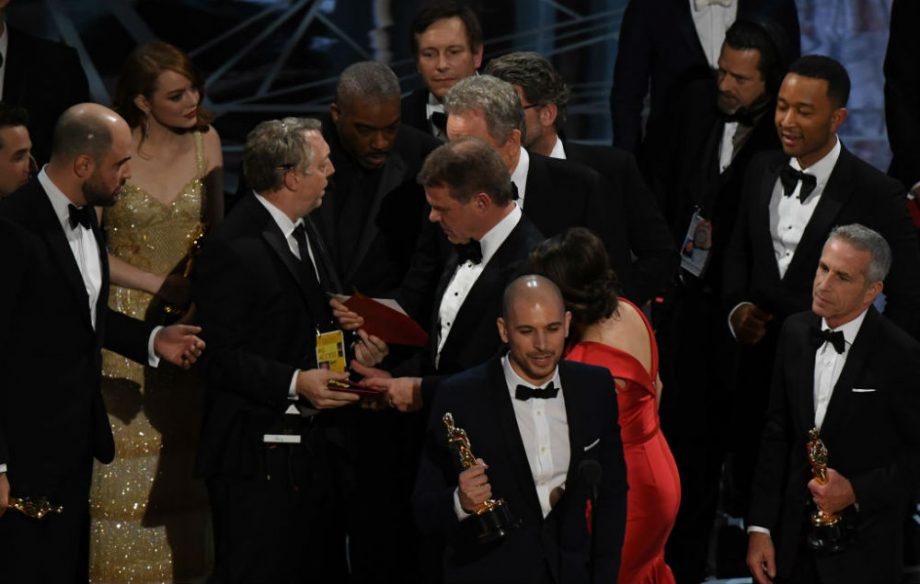 The kerfuffle at this year's Oscars in full swing