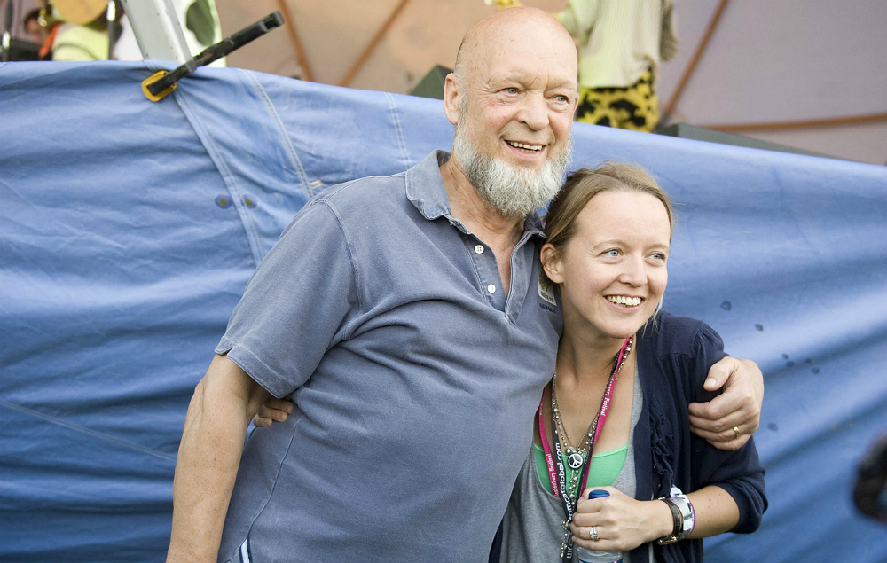 Michael and Emily Eavis