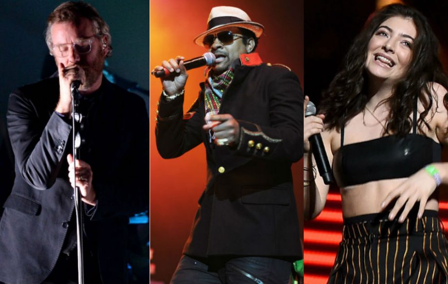 The National, Shaggy, Lorde